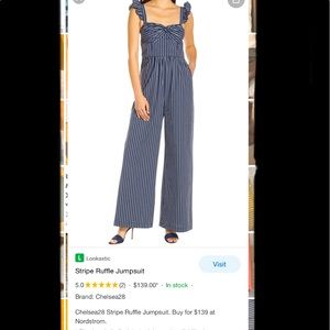 COPY - Chelsea28 stripes jumpsuit size P6. New with tag.